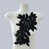 3D Flower Mesh Embroidery Embroidery Patches New Floral Lace Fabrics Applique  Party