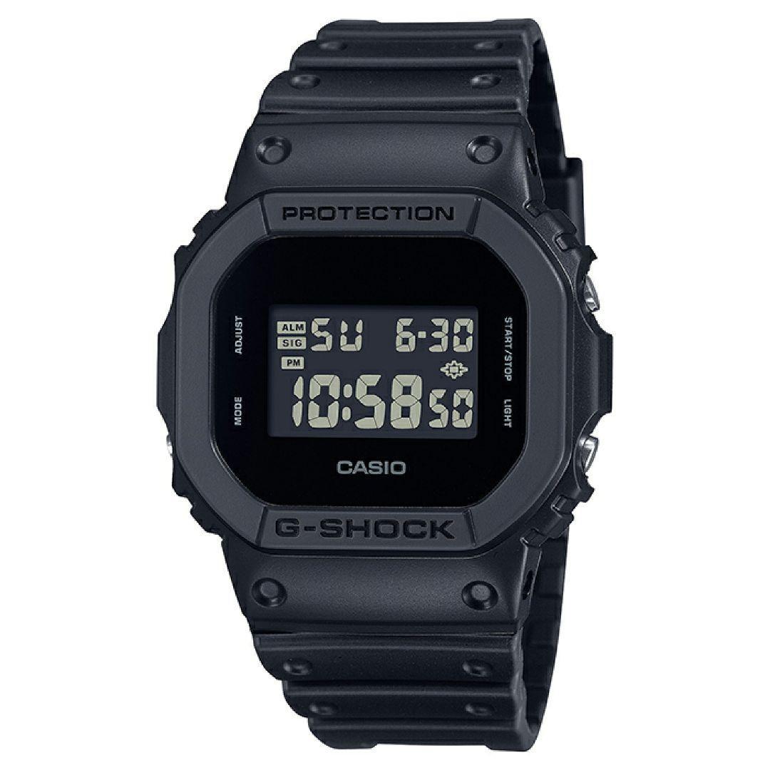 New DW-5600UBB-1JF G-SHOCK Solid Colors Black