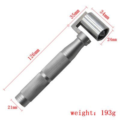 Haustapete Tapeten Andrückrad Aluminiumlegierung Rolle Tapetenbau Flach Andrückrad mit Lager