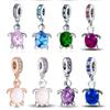Charms Coppersea Turtle Series Charm Colorful Beads Fit Original Bracelet Diy Fine Jewelry Making Gifts For Women