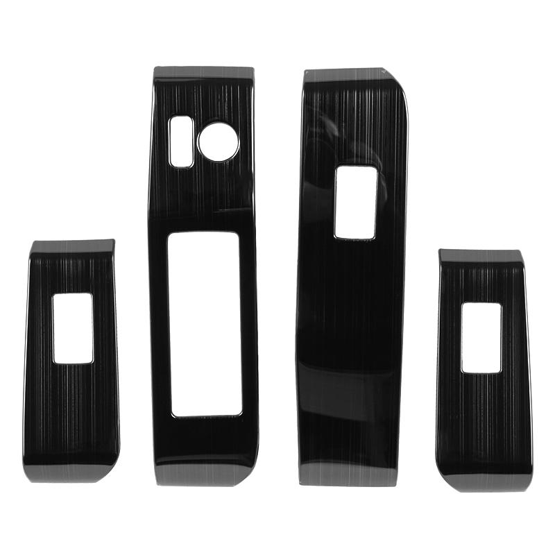 Mașină de spălat geamuri din oțel inoxidabil, comutator de ridicare, panou de cotiera, decorare, capac Trim, pentru Toyota Highlander XU70 2020 2021 2022 2023 Hybrid