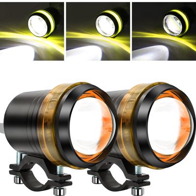 Xuzimaoyi Motocyklová mlhová LED stálá Dvě Auto Vnější Pomocná Motocyklová Světla, Stroboskop, Zapnuto, Režimy, Světla, Přední světla, Světla, Přední světla,