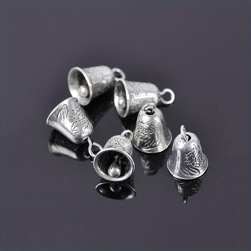 20pcs Vintage Metal Mini Bells Christmas Tree Decor Handmade Metal Ornaments Christmas Decorations.