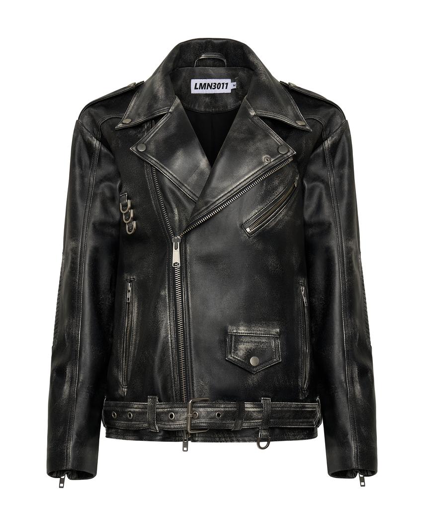 Lmn3011 4D Rider Jacket - Dusty Black