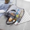 Multifunction Mesh Beach Bag With Zipper Makeup Bag Kids Toys Swimming Pool Storage Bag Quick-Drying Bathroom Organizer