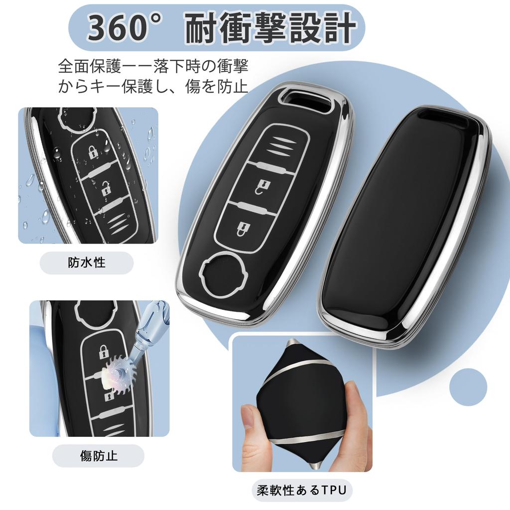 [Unhoke] Etui na klucze Pokrowiec na klucze Etui na kluczyk Smart Key Uchwyt na klucze