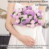 Multicolored Pointed-Angled Rose Bouquet Blankets Hand-Knitted Crocheted Rose Sofa Blankets Wedding Valentine Girlfriend Gifts