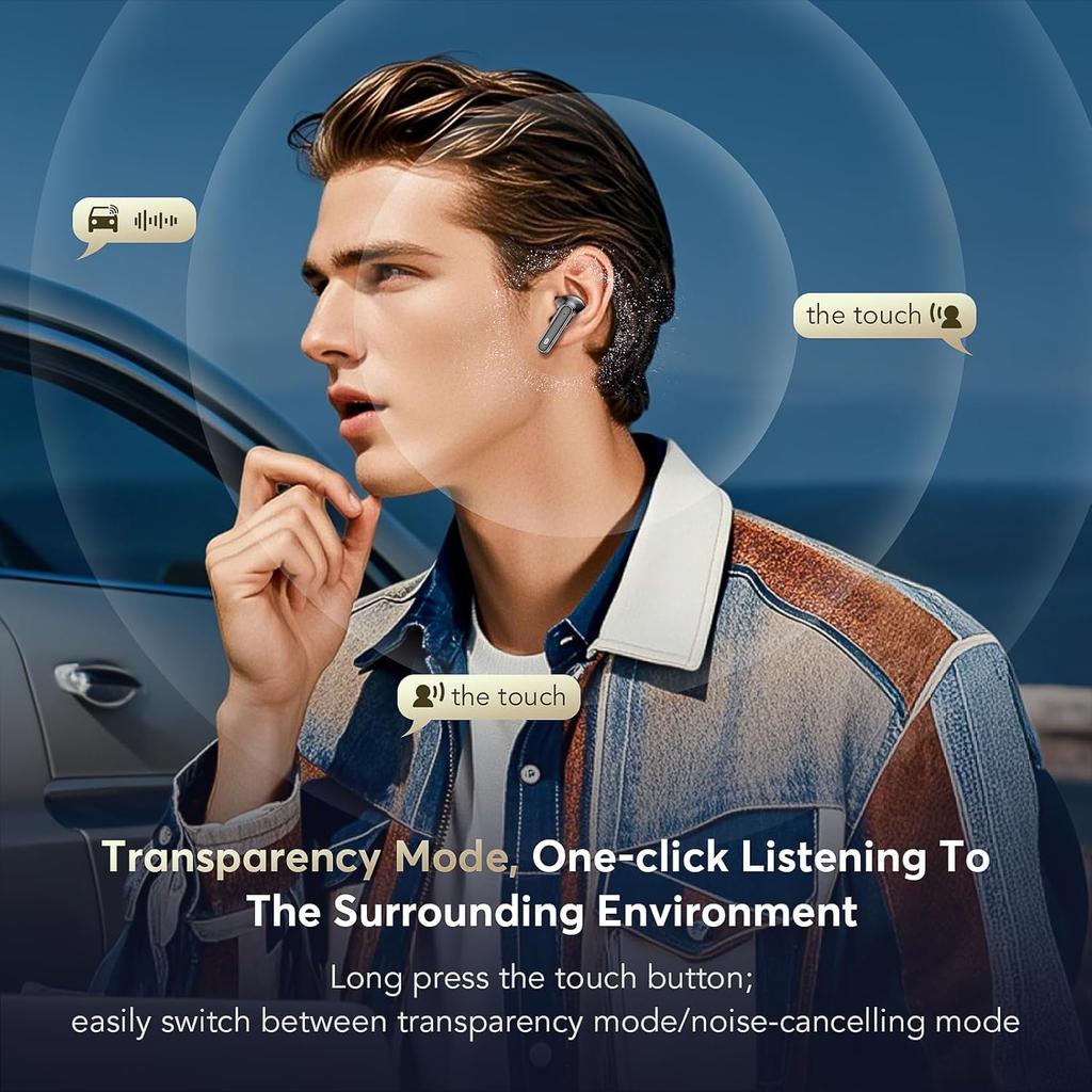 Tws Wireless 5.0 zestaw słuchawkowy Bluetooth Hi-Fi Stereo Pro 4 słuchawki douszne słuchawki telefoniczne z etui z funkcją ładowania dla iPhone Android Xiaomi Android