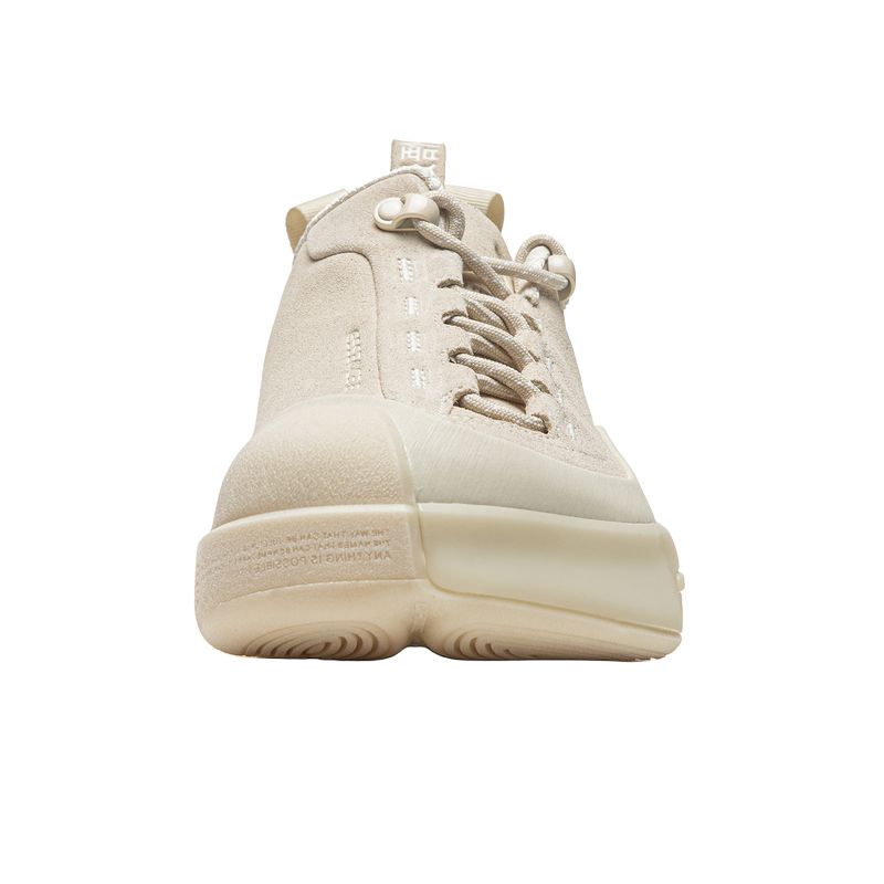 Li Ning Wu Dao Ace 3.0 Trendy Sport Ademend Duurzaam Laag Uitgesneden Lifestyle Schoenen Unisex sneaker Rijstpapierwit AZGV095-1