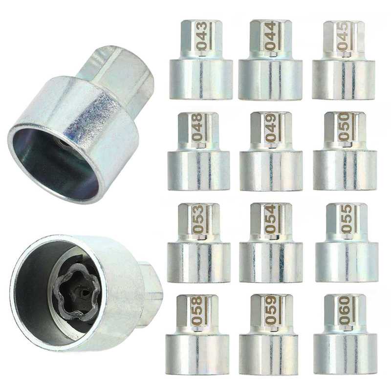 Wheel Anti Theft Screw Nut Remover for BMW 1 3 5 6 7 Series X1 X2 X3 X4 X5 X6 Z4 Wheel Lock Key Anti Theft Lugnut Socket