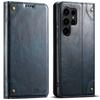Retro Flip Leather Wallet Phone Case for Samsung Galaxy S25 Ultra S24 Plus S23 S22 Note 20 Ultra Card Holder Stand Soft Shell