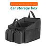 SEAMETAL Organizzatore Pieghevole per Sedile Auto con Scomparti Multipli Scatola Portaoggetti per Bagagliaio Auto Accessori Interni