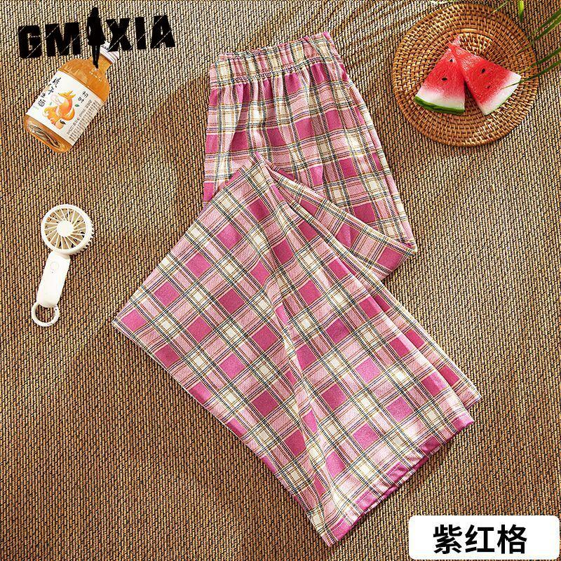 

GMXIA Женские модные повседневные брюки и капри one size фиолетовый