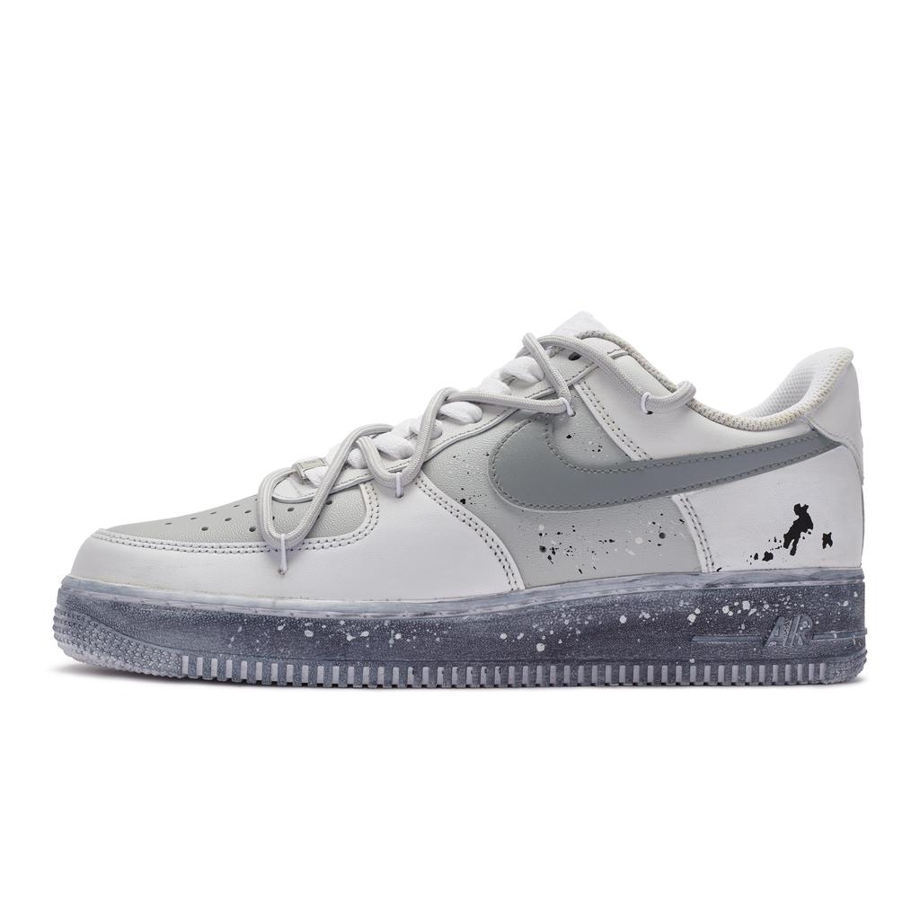 Nike Air Force 1 Low 811 Manufacturing Cushioning Low top Skateboard Shoes GS Gray White DH2920-111(Team80-)
