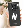 For Xiaomi Redmi Note 15 Pro+ 15Pro 5G Lucky Initial Letter Phone Case For Redmi Note 15 Pro Plus 5G Soft Silicone Case Bumper