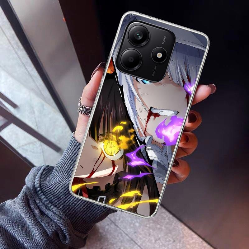 Date A Live Tokisaki Kurumi Phone Case For Xiaomi Redmi Note 10 11 12 13 14 15 Pro Plus 11S 12S 14S 11T 11E 10S Soft TPU Back Co