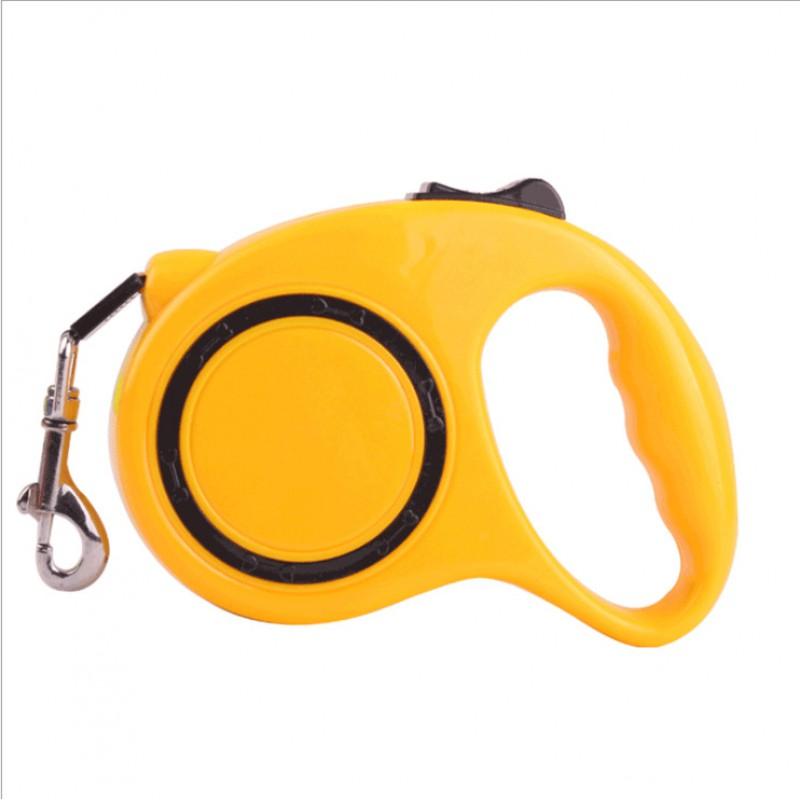 Retractable Dog Leash Large Dogs Heavy Duty Nylon Pet Walking Lead 3/5m Length Multiple Colors