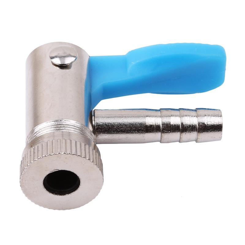 1 Pc Car Tire Inflator Valve Brass Clip-On Air Chuck Connector