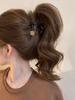 2025 Leopard Print High-End Large Shark Hair Clip for Women