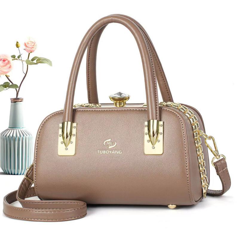 Exquisite square handbag New trendy temperament shoulder bag Casual versatile messenger bag