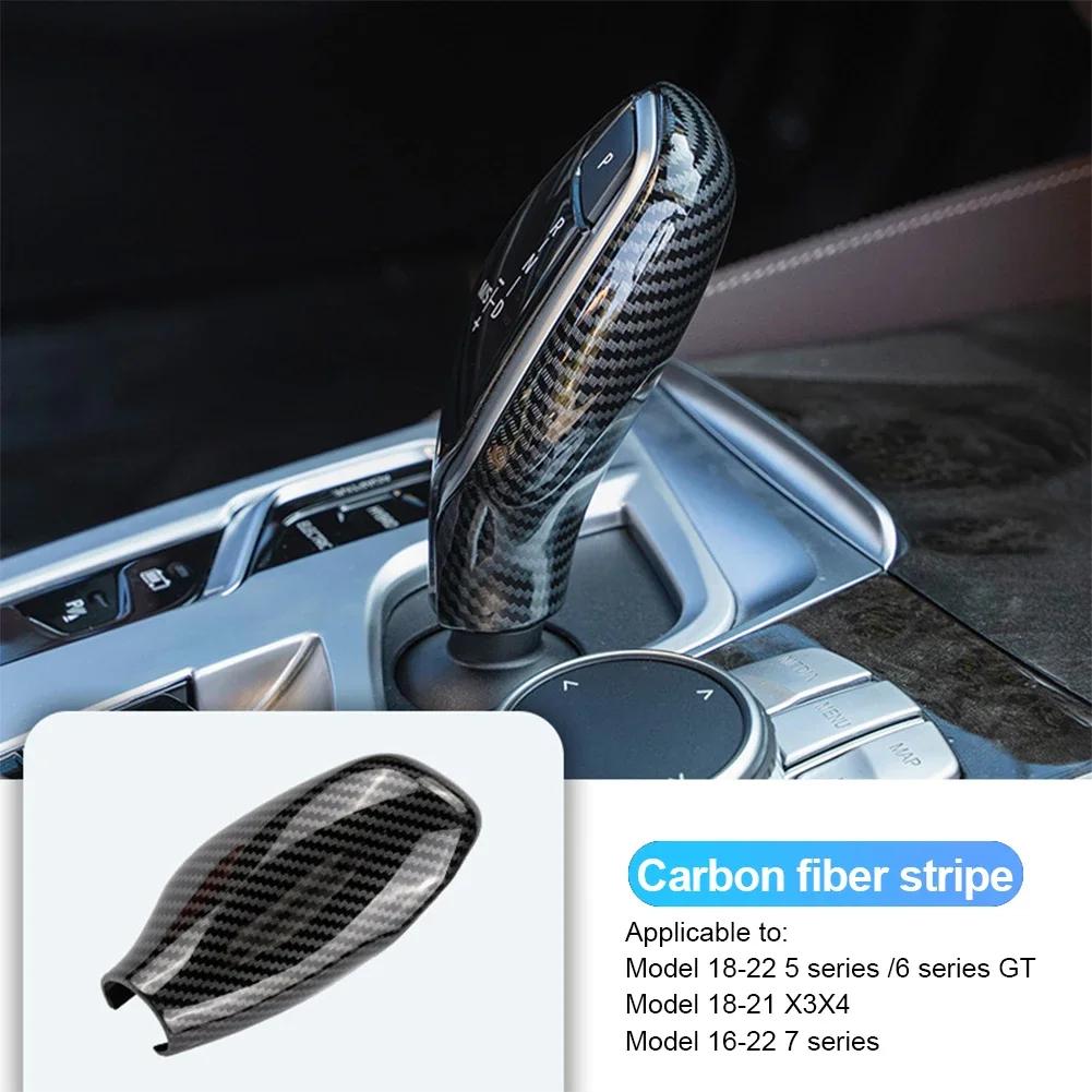 Volan pe stânga ABS Negru Roșu Trim Capac Manetă Schimbător Console Centrale Pentru BMW G30 G31 G01 G02 G32 Seria 5 X3 X4 6GT