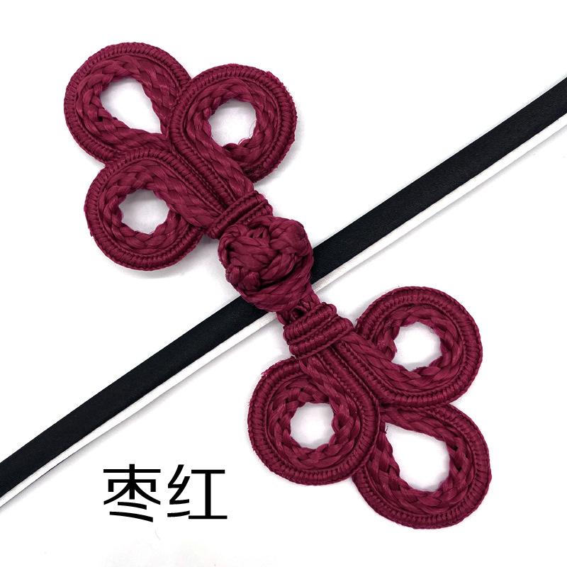 10 Paar Chinesische Froschverschlüsse Knöpfe Knotenverschluss für Cheongsam Tang-Anzug Traditionelles Handwerk Dekor 6 *14cm