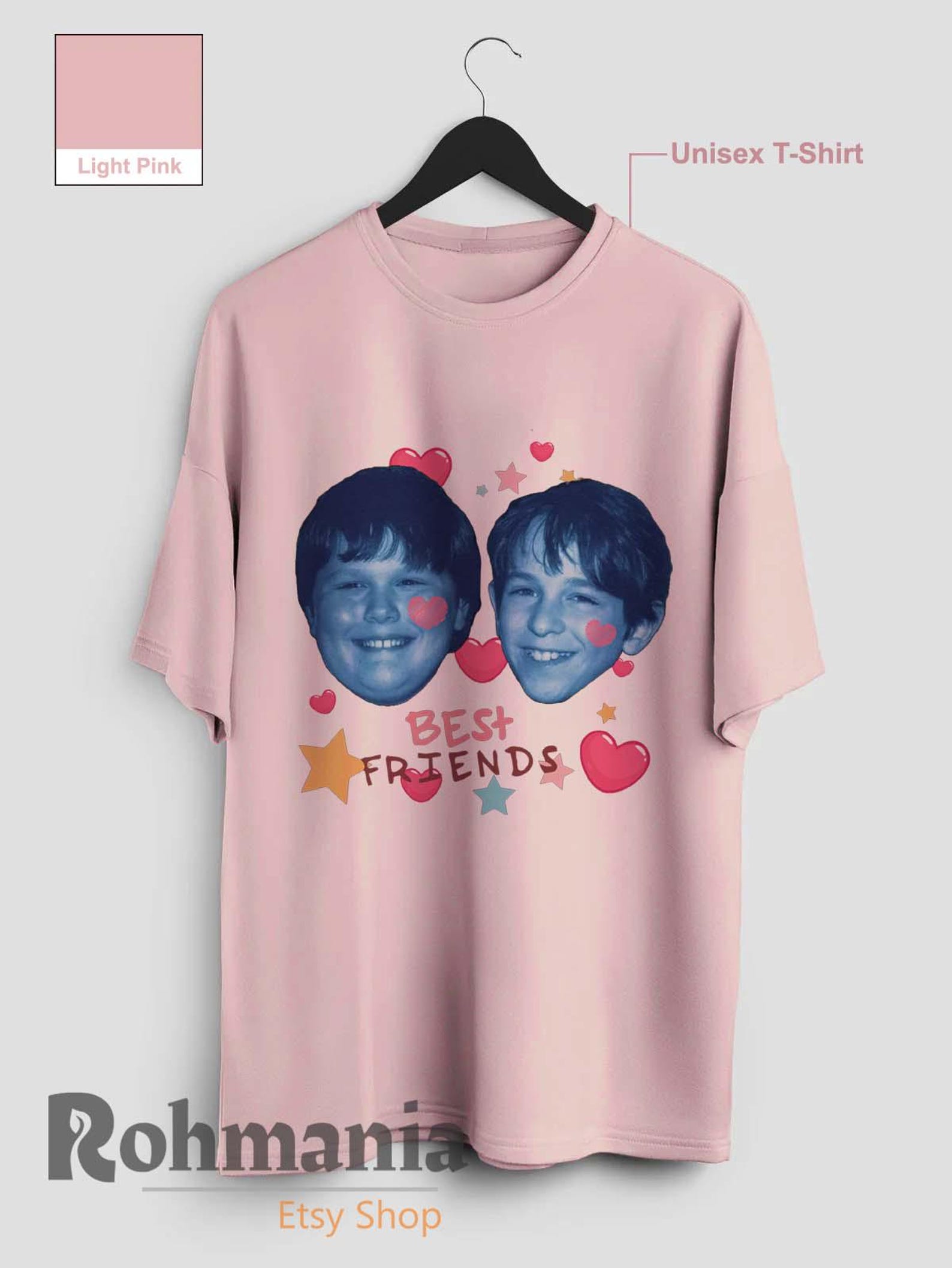 Best Friends, Greg and Rowley, Diary of a Wimpy Kid, Meme Shirt, Personalized Casual T-Shirt M