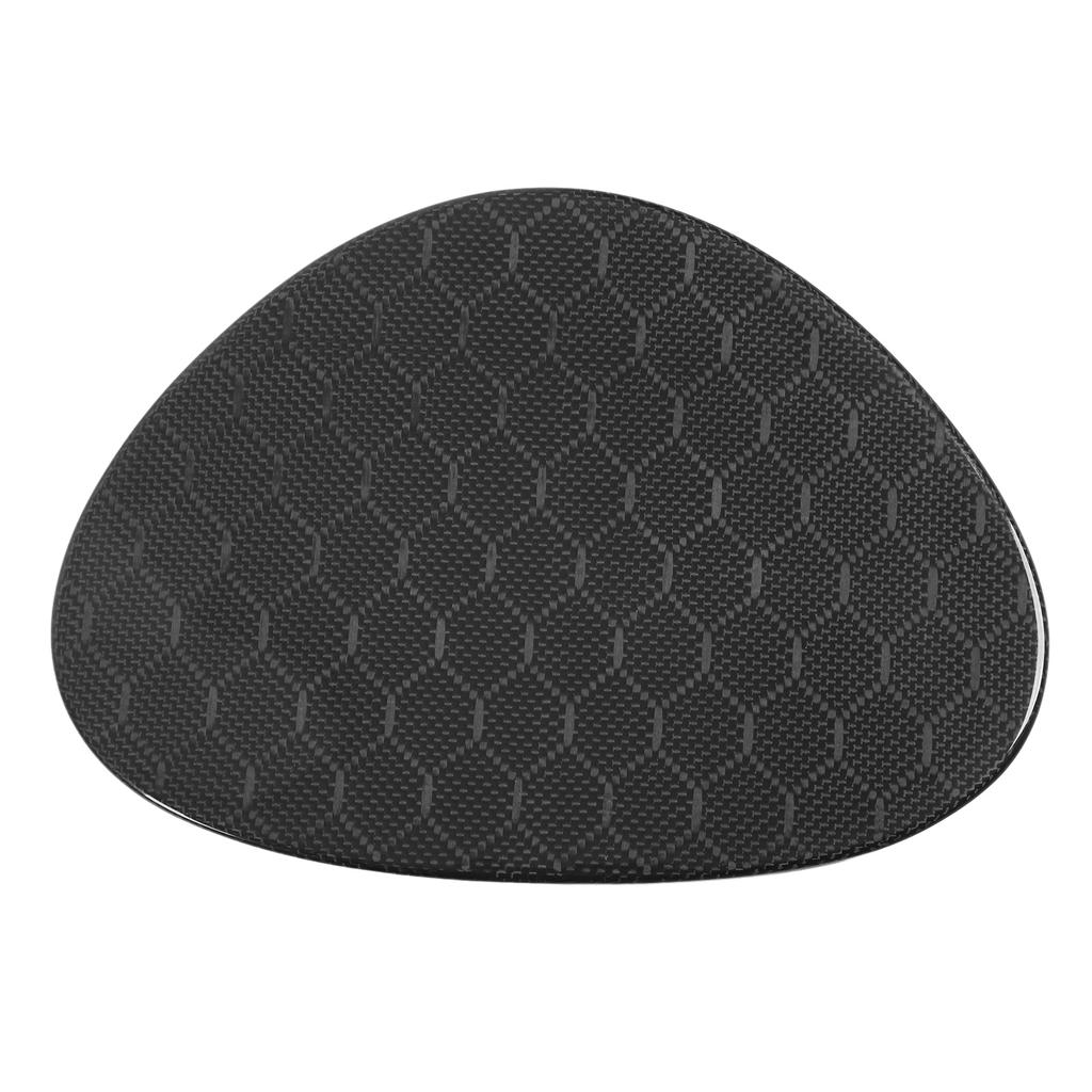Fuel Tank Cover Trim Dry Carbon Fiber Stylish Gas Tank Cap Sticker Replacement for Toyota Subaru BRZ 2022 Onwards