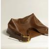 Vintage Pillow Design PU Leather Boston Torebka Damska Casual Duża Pojemność Ramię Crossbody Torby Modne Shopper Totes