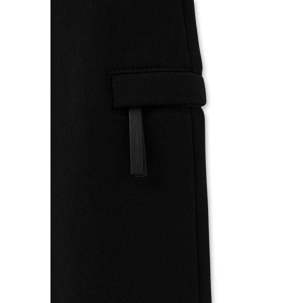 [wooyoungmi] Black Cotton One-tuck Banding Pants W263PT17741B