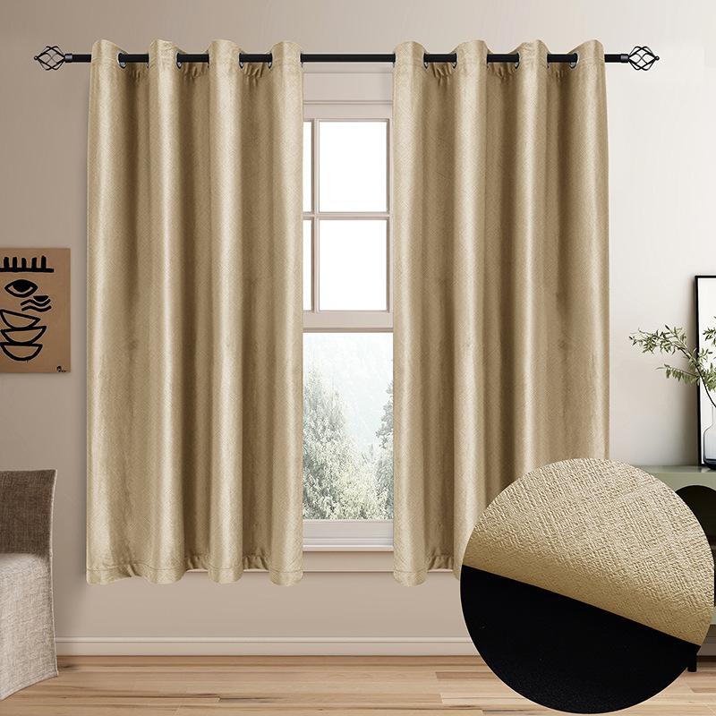 Grommet Blackout Curtains for Bedroom and Living Room - 2 Panels Set Thermal Insulated Room Darkening Curtains