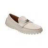 Ferragamo Florin Leather Loafer White