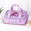 Insulated Cartoon Bento Lunch Bag for Kids - Waterproof, Large, and Portable
