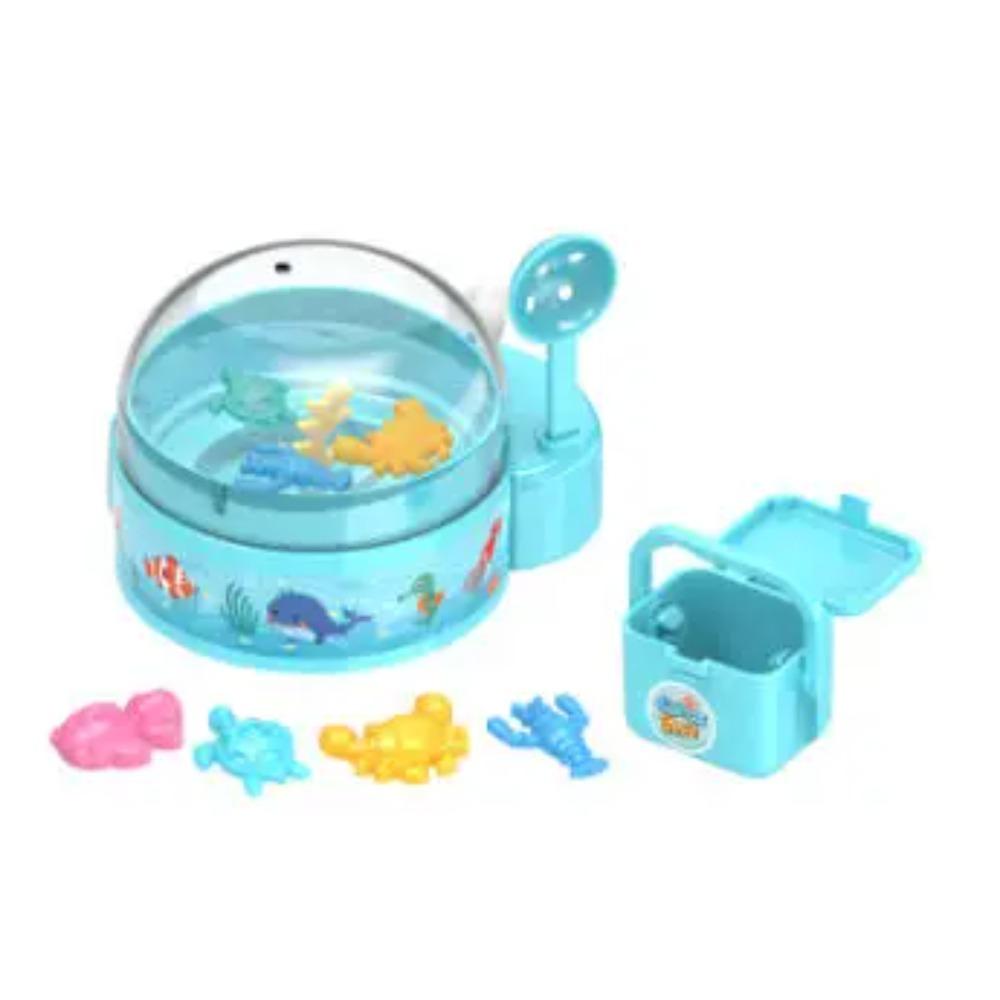 Creative Novelty Toys Mini Fish Catcher with Figures Sea Creature Fishing Water Catching Game Interactive Toys for Kids