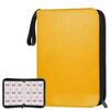 Nine Multi Color Grids Card Binder Holder Collection Book Loose Leaf Collectors