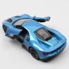 Model auta Ford GT v měřítku 1/36, stahovací autíčko s otevřenými dveřmi pro děti Batole Kluci Dívčí Dárková kolekce