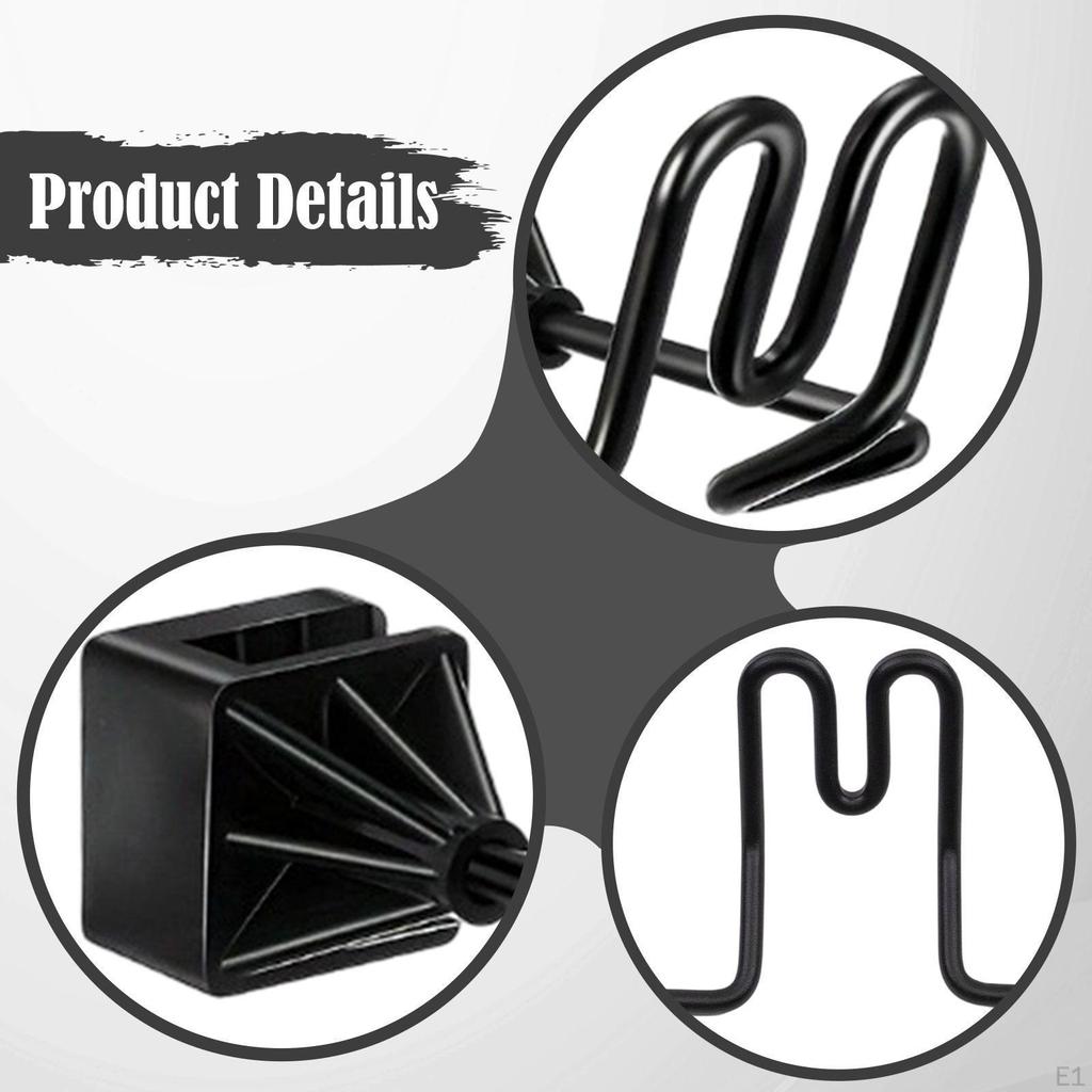 Cowboyhut Halter Rack Organizer Schwarz Universal Schwerlast Auto Zubehör für Mantel Helm