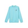 Nike Logo Swobodna Bluza Sportowa z Okrągłym Dekoltem Unisex Top Niebieski DJ6915-482