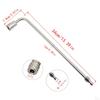 Pressure Washer Gutter Rod Angled Extension Stick Curved Multifunctional Cleaner Attachment for