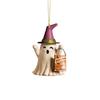Halloween 2D Acrylic Pendant Pumpkin Ghosts Cartoon Cute Keychain Pendant