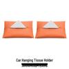 AITO M Car Leather Tissue Holder: Headrest Strap Pull-Out Box