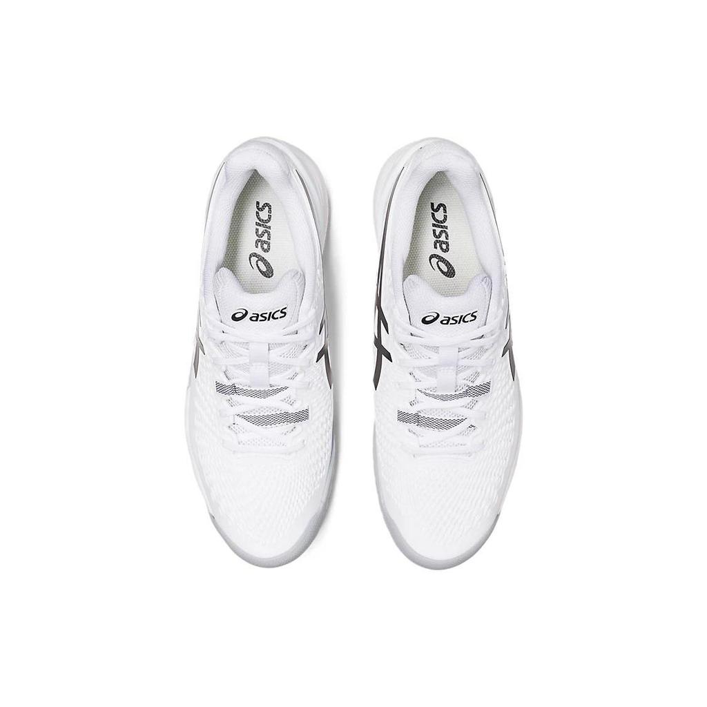 Asics Gel Resolution 9 White Black Men Sneakers 1041A330-100