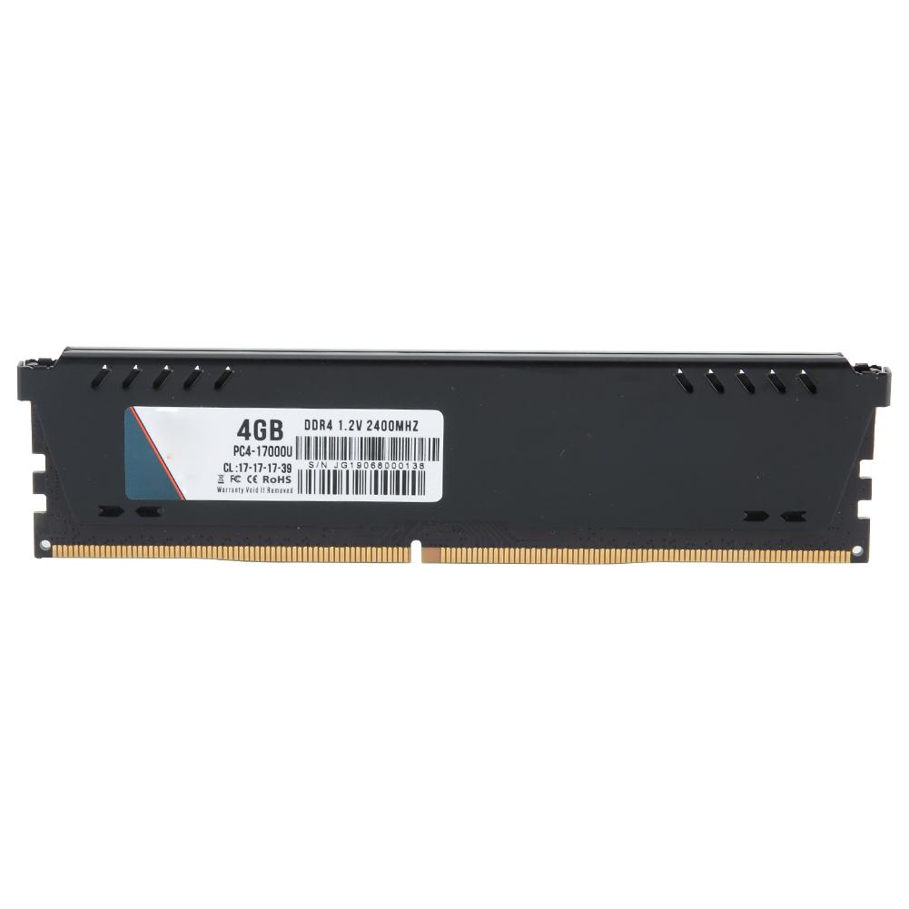 

PC Parts DDR4 2400MHZ Desktop Memory Bank 4G PC4-17000U with Heat Sink Vest