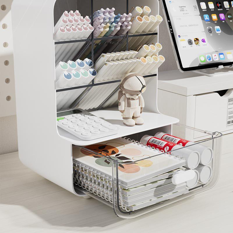 Multifunctional Desktop Pen Holder & Organizer for Students