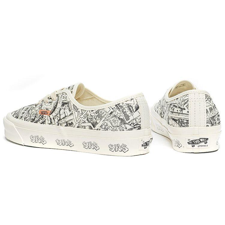 Vans Sneakersnstuff X Vault OG Authentic LX Venice Unisex Sneakers White Marshmallow VN0A4BV9676