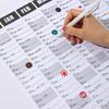 Newest 2026 Calendar Large Wall Calendar 365 Days Planner Sheet To Do List Check-In Plan Daily Weekly Agenda Schedule Organizer