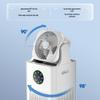 4-in-1 Negative Ion Air Purifier & Mist-Free Humidifier with Formaldehyde Removal & Air Circulation Fan