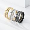 Stainless Steel Diamond Rings for Women And Men Jewelry Accessory Valentine's Day Gift Ideas