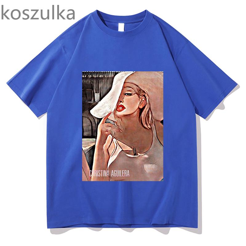 2024 Vintage The 25th Anniversary Of Christina Aguilera Tshirt Adult Medium 2024 Fans Unisex Casual Fashion Vintage Aesthetic T