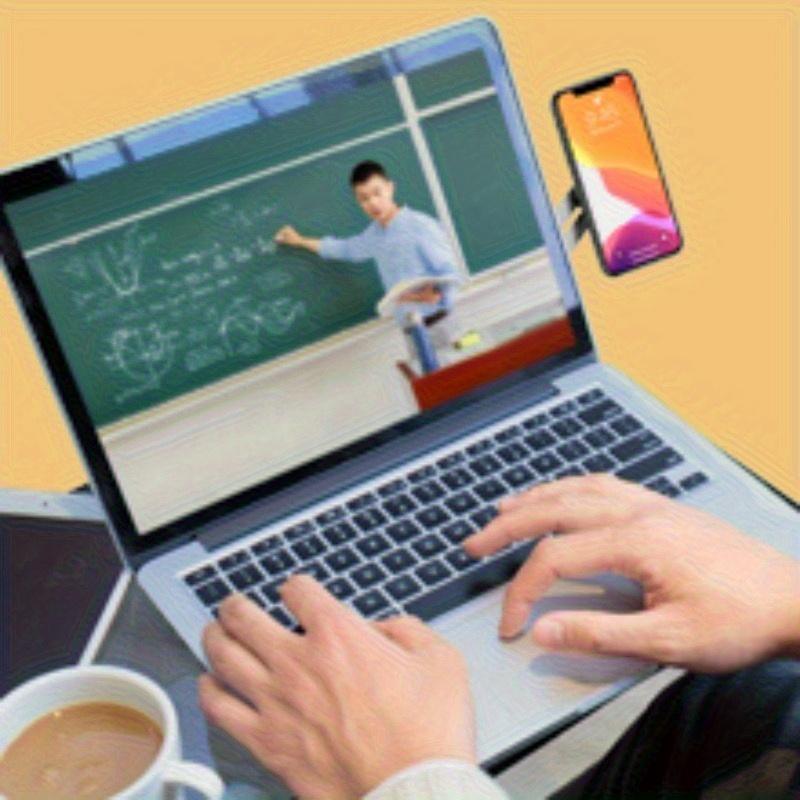 Leichter Tragbarer Magnetischer Handyhalter, Geeignet für Laptop - Verstellbarer Monitor-Seitenhalter zur Notebook-Erweiterung